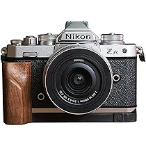 Amazon | Nikon Z fc Zfc 専用 ハンドグリップメタル 檀木材